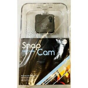iON Camera SnapCam Wearable HD Camera with Wi-Fi & Bluetooth (Black)